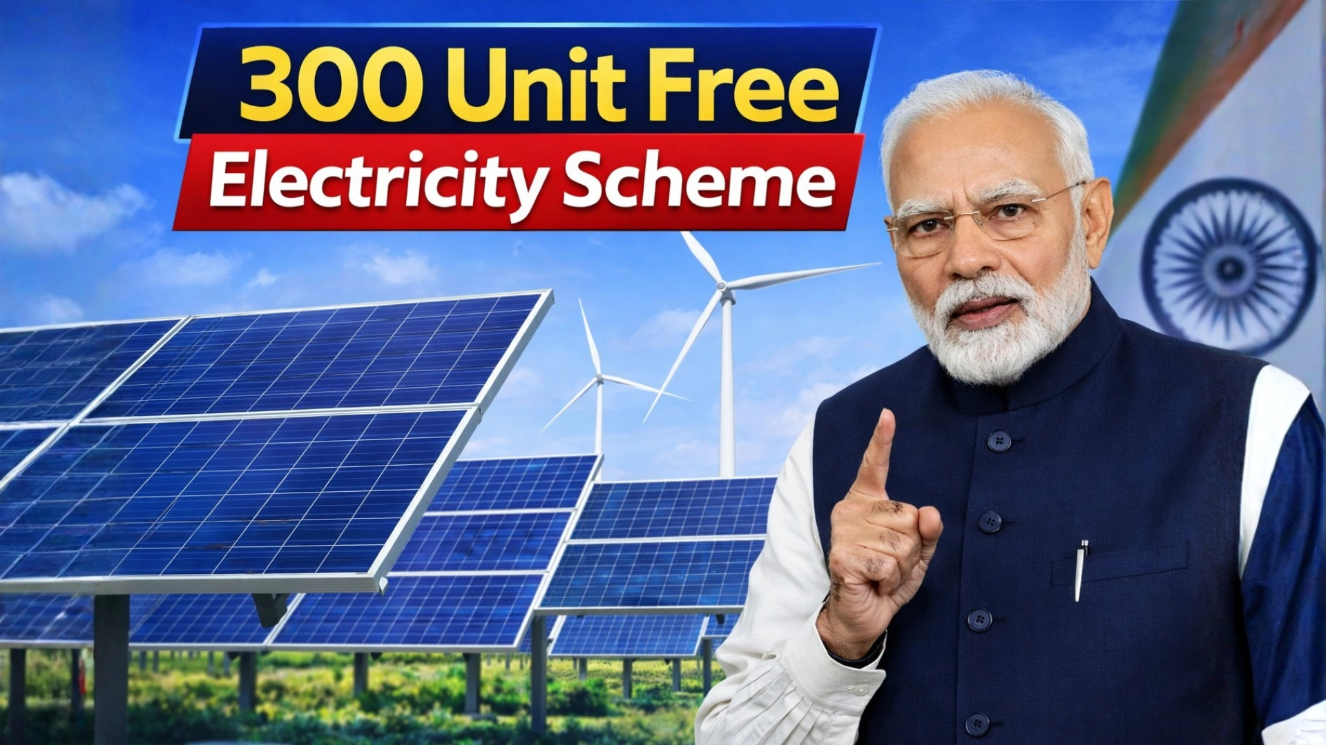 300 unit free electricity scheme